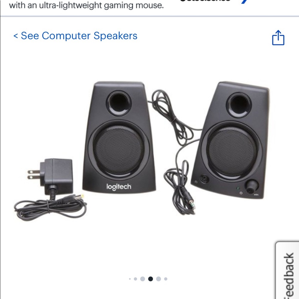 Logitech Z130 Speakers